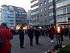 Bloemenhulde op het Burg. Frans Desmidtplein..